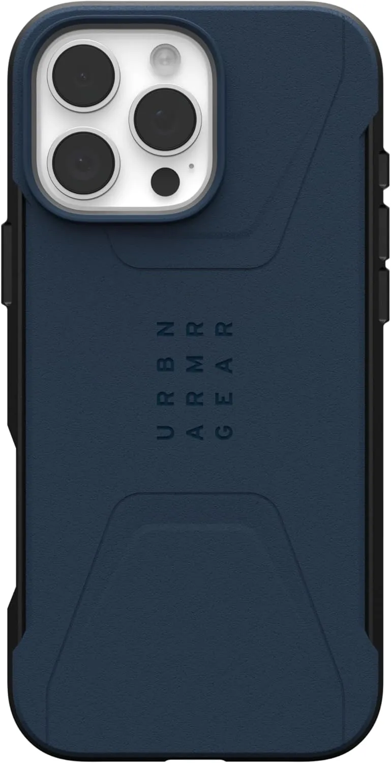 URBAN ARMOR GEAR UAG Designed for iPhone 16 Pro Max Case 6.9" Civilian - Compatible with MagSafe Charging Rugged Slim Sleek Shockproof Anti-Slip Military Grade Protective Cover, Mallard