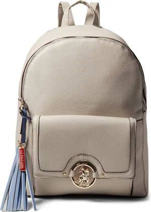 U.S. POLO ASSN. Medallion Backpack Mushroom One Size