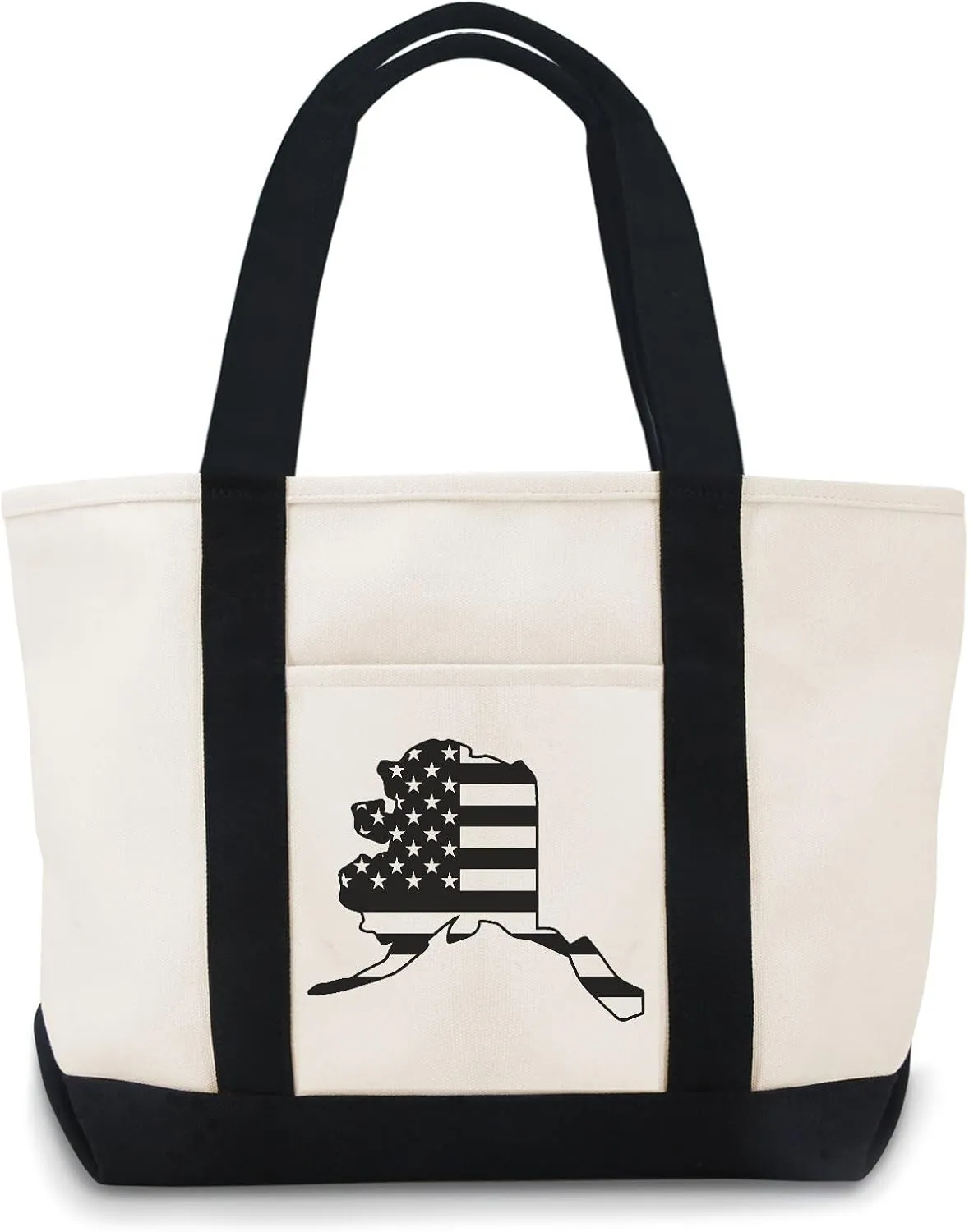 U.S. States Canvas Tote Bag Canvas Bag Use For Grocery Bags,Shopping Bags