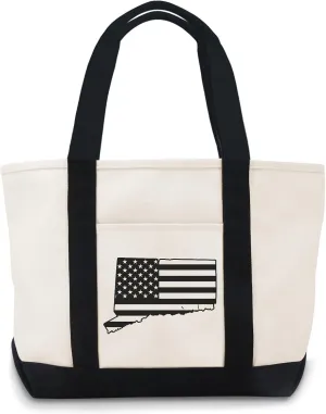 U.S. States Canvas Tote Bag Canvas Bag Use For Grocery Bags,Shopping Bags