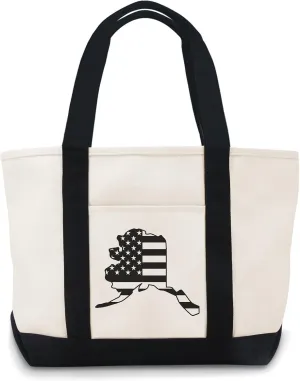 U.S. States Canvas Tote Bag Canvas Bag Use For Grocery Bags,Shopping Bags