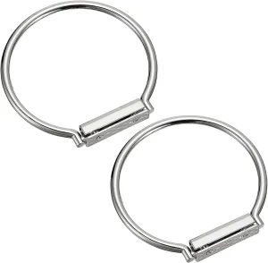 uxcell Semicircle Handbag Handle Frame, 2Pcs 4.09" Metal Purse Handles Clutch Bag Handles Replacement for Purse Making DIY, Silver