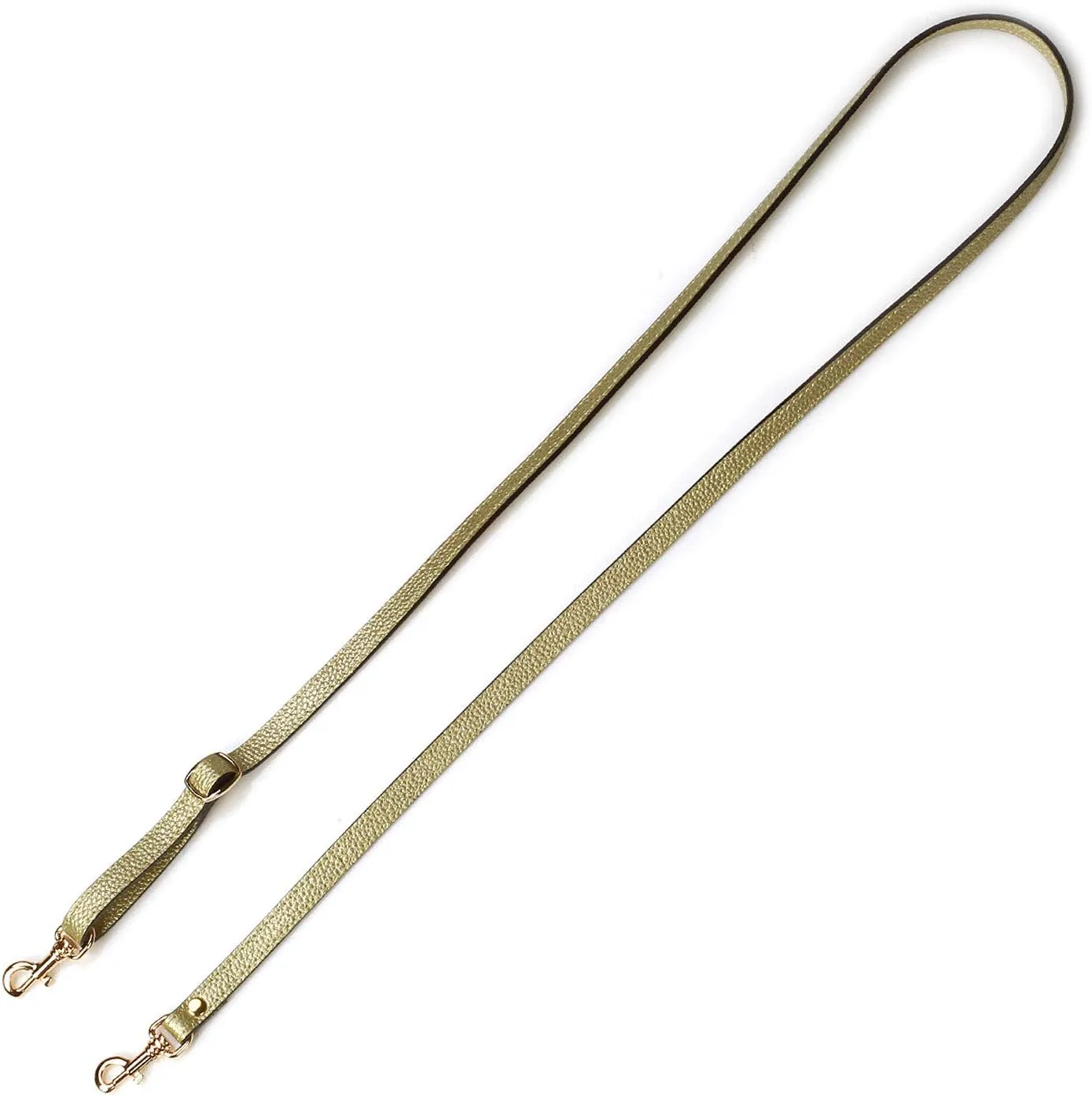 VanEnjoy Adjustable Genuine Leather Crossbody Straps Replacement - Width 1/2“, Length 25”-51”