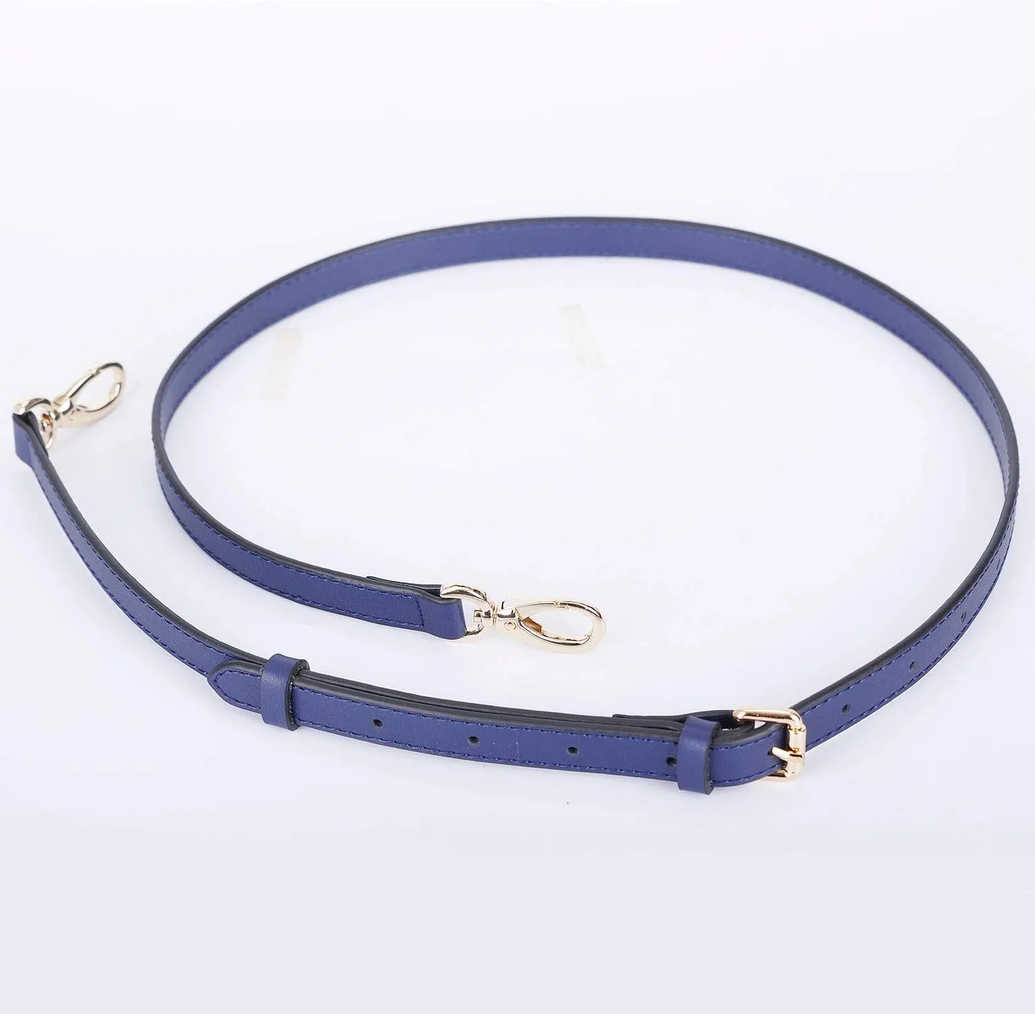 VanEnjoy Genuine Leather Adjustable Purse Strap Replacement for Cross Body Bag Handbag - 3/5 inch Wide,51 inches Long