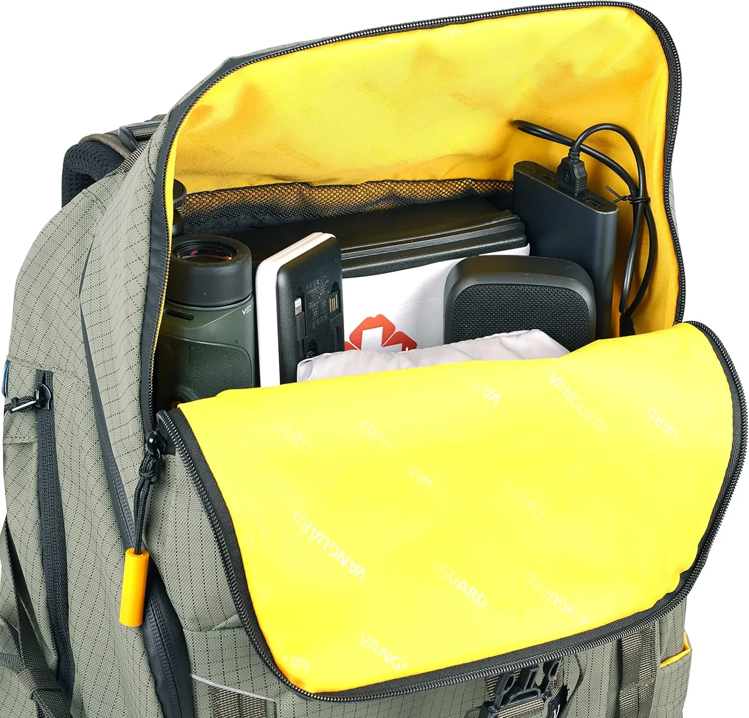 Vanguard VEO Active 53 Camera Backpack, Khaki Green