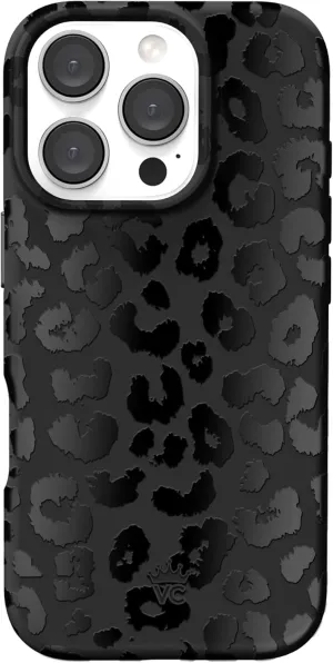 VELVET CAVIAR Black Leopard Cheetah Print Phone Case for iPhone 16 Pro - Compatible with MagSafe [10ft Drop Tested]