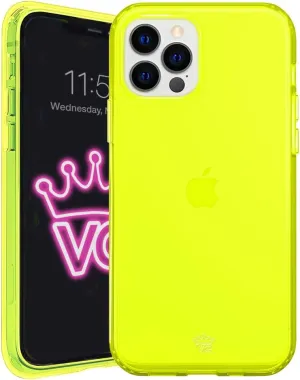 VELVET CAVIAR for iPhone 13 Pro Case - 10ft Drop Tested - Neon Yellow