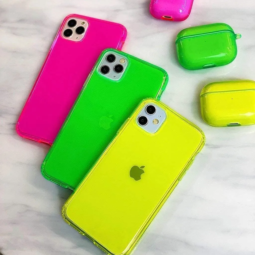 VELVET CAVIAR for iPhone 13 Pro Case - 10ft Drop Tested - Neon Yellow