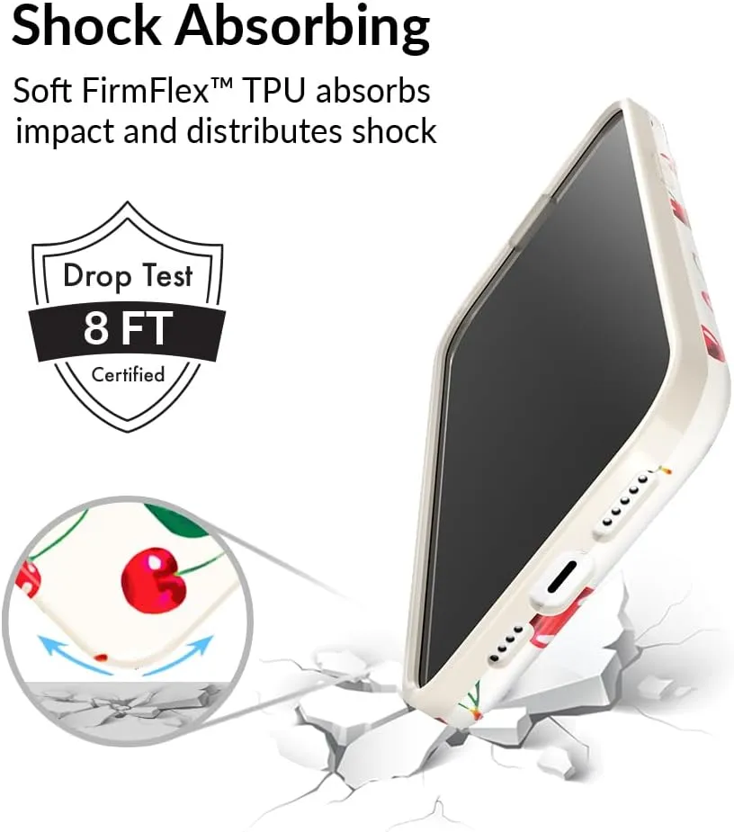 VELVET CAVIAR for iPhone 13 Pro Max Case Cherry - Compatible with MagSafe - 10ft Drop Tested - Red Cherries