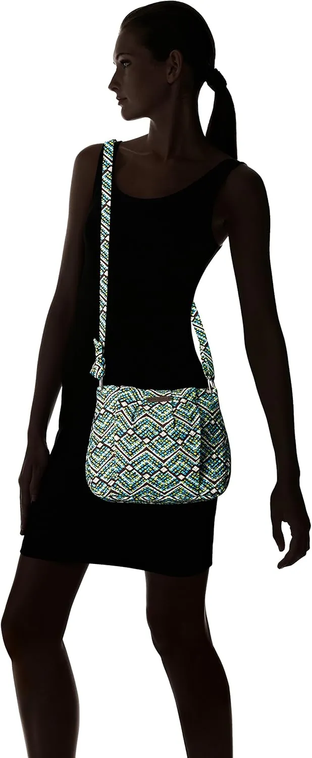 Vera Bradley Cotton Hadley Crossbody Purse