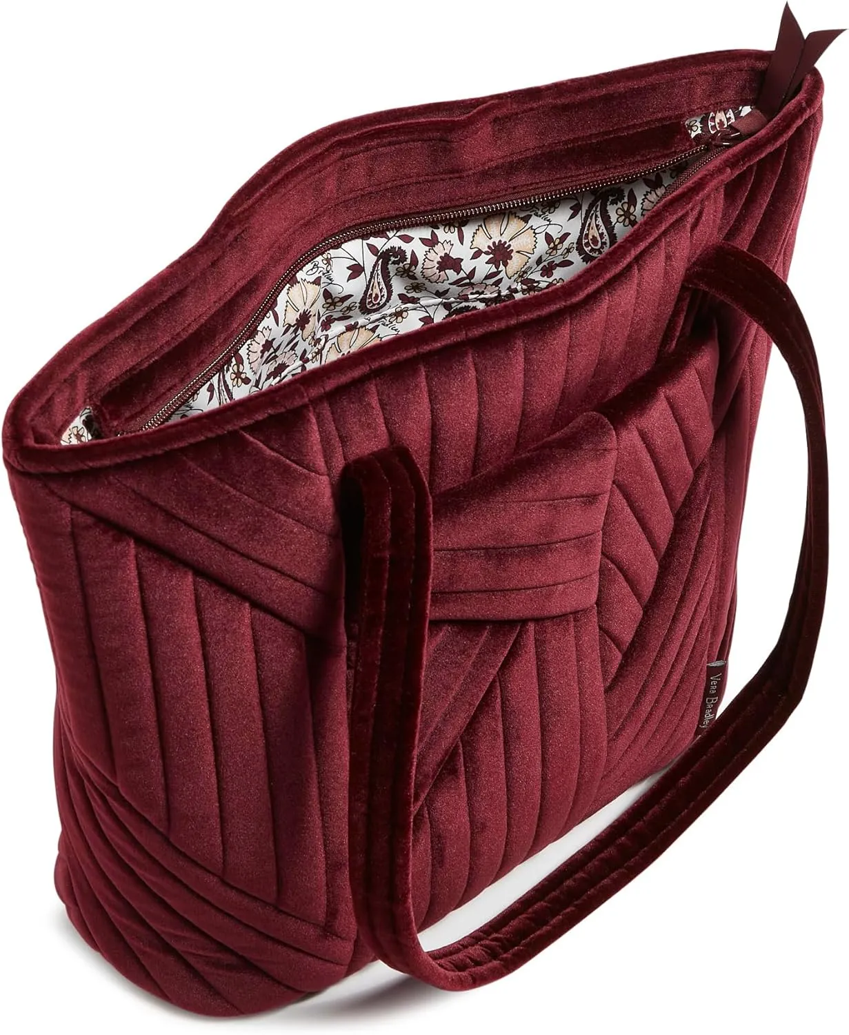 Vera Bradley Women's Velvet Small Vera Tote Bag