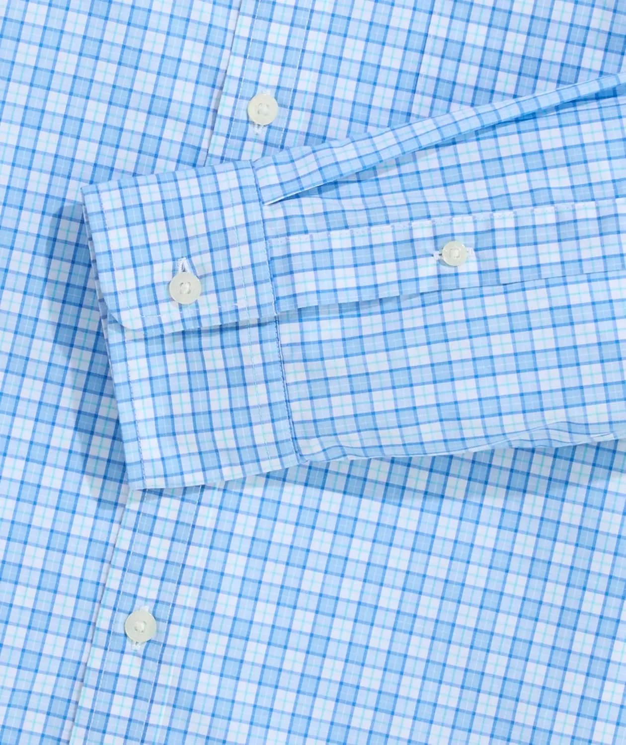 vineyard vines Men's Tobago Check Perfect Wash Poplin Shirt