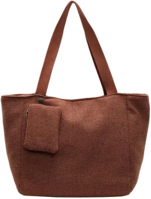 Vintage Durable Nylon Underarm Bag Small Zipper Pocket Shoulder Bag Commuter Outdoor Trip Tote Bags for Women 2025