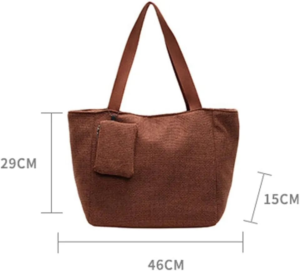Vintage Durable Nylon Underarm Bag Small Zipper Pocket Shoulder Bag Commuter Outdoor Trip Tote Bags for Women 2025
