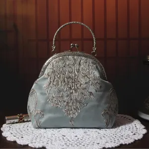 Vintage Metal Shell Bag Palace Bags Fringe Tassel Women Mother Chic Lady Gift Bags Women's Handbags Purses Bags