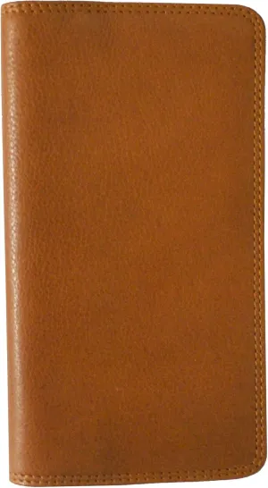 Visconti TC-7 Bifold Leather Checkbook Cover (Oak)