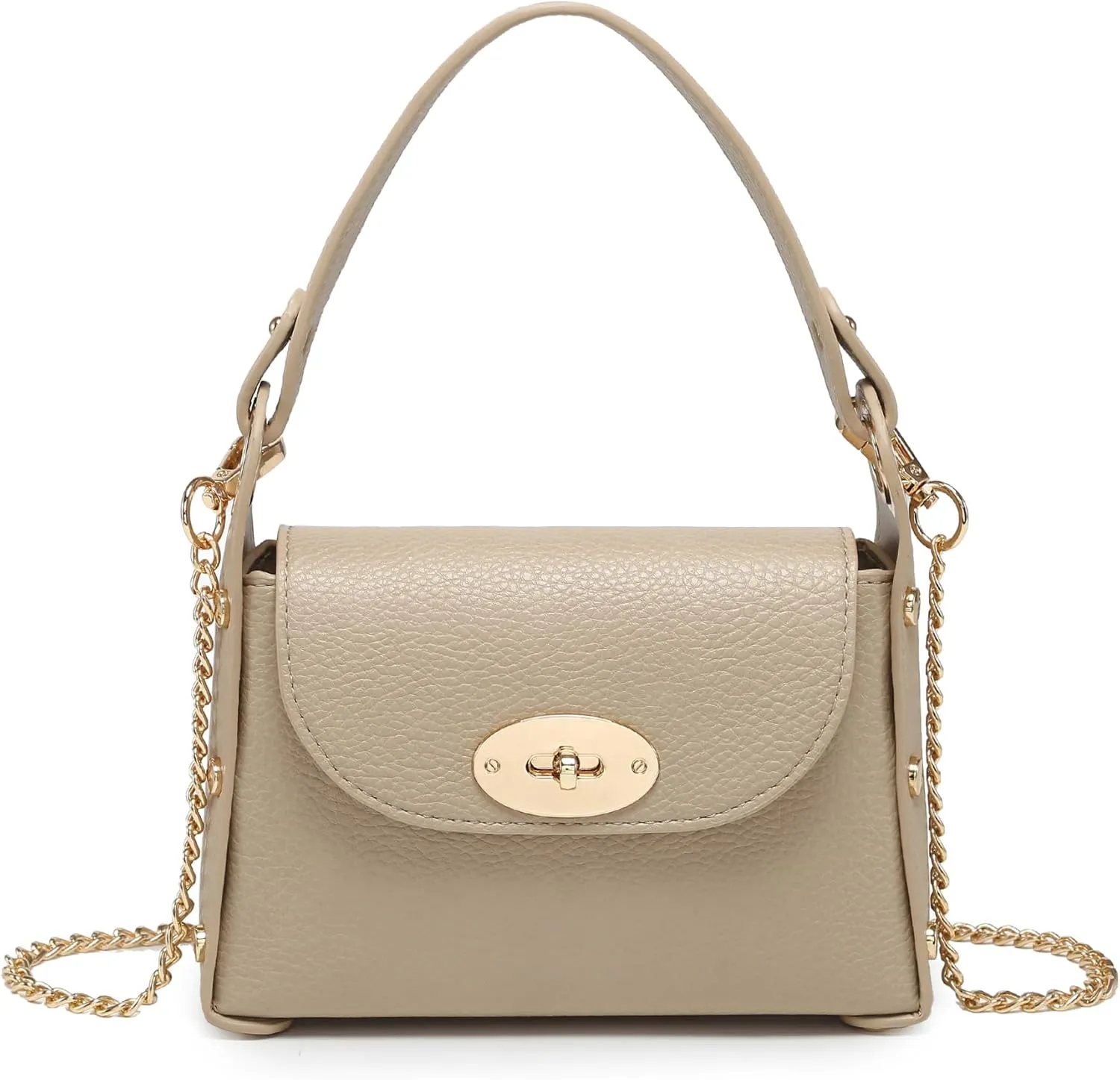 VONMAY Women Small Crossbody Bag Studded Evening Bags Clutch Purse Mini Satchel Handbag for Wedding Prom Cocktail Party