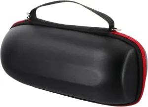 VOSAREA Speaker and Microphone Carry Case Portable Protective Storage Box for Outdoor Use Black Shockproof and Dustproof Design
