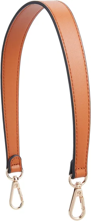 WADORN PU Leather Handbag Purse Handle, 15.7 Inch Short PU Leather Bag Strap Thin Shoulder Bag Strap Replacement Handle Strap