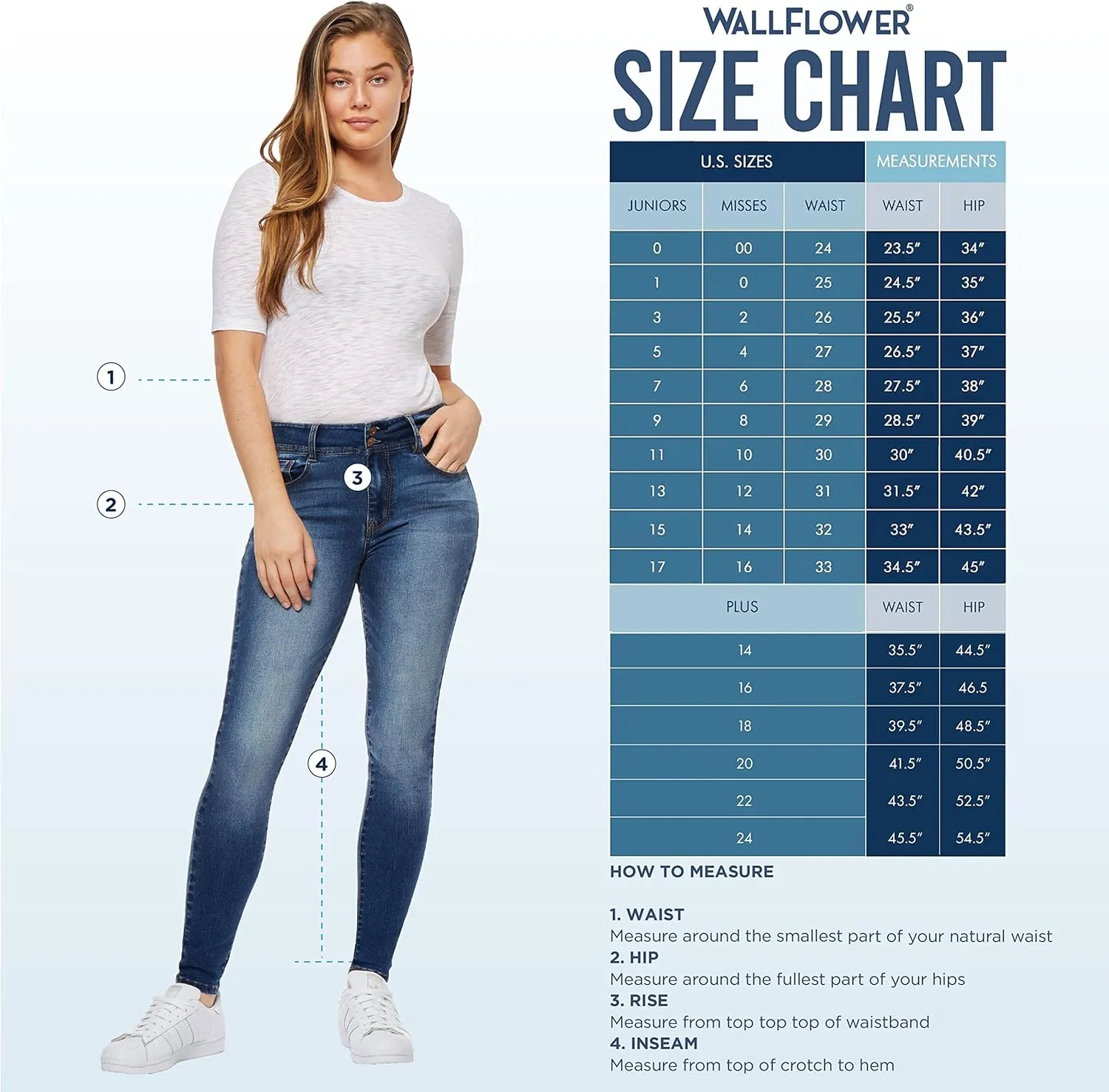 WallFlower Women's Ultra Crop Mid-Rise Insta Soft Juniors (Standard and Plus)