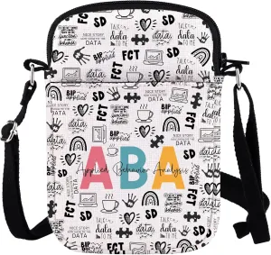 WCGXKO ABA Therapist Behavior Therapist Gift ABA Therapist Survival Kit Zipper Pouch Makeup Bag