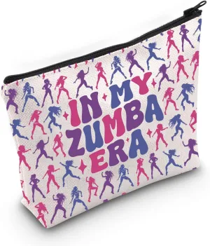 WCGXKO In My Zumba Era Makeup Bag Zumba Gift Zumba Teacher Appreciation Gift Zumba Lover Gift (Zumba Bag)