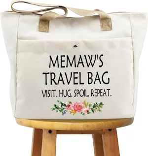 WCGXKO Mother’s Day Gift Grandma Birthday Gift Mother’s Day Merchandise Tote Bag Travel Bag For Grandma