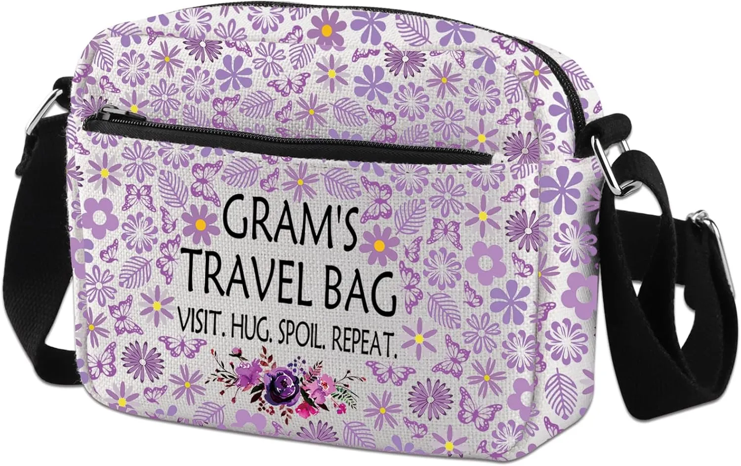 WCGXKO Mother’s Day Gift Grandma Birthday Gift Mother’s Day Merchandise Tote Bag Travel Bag For Grandma