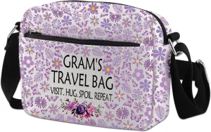WCGXKO Mother’s Day Gift Grandma Birthday Gift Mother’s Day Merchandise Tote Bag Travel Bag For Grandma