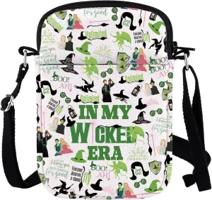 WCGXKO Musical Lover Gift For Best Friend Because I Knew You I Have Been Changed For Good Canvas Crossbody Bag