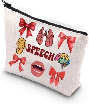 WCGXKO Speech Therapist Gift SPPECH Tote Bag For SLP Speech Therapy Student SLP Graduation Gift
