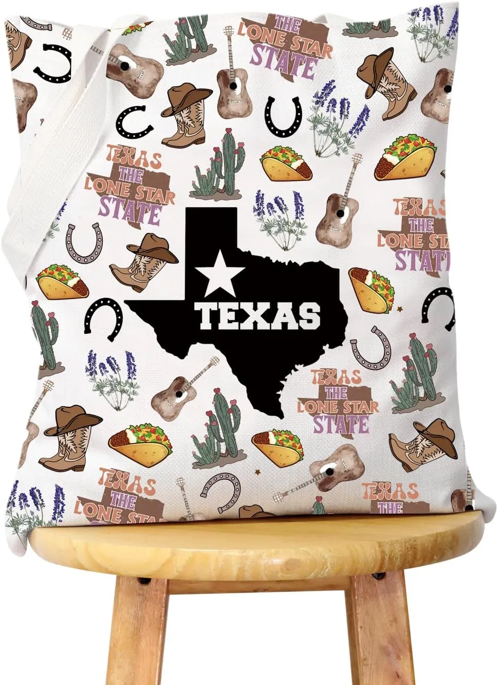 WCGXKO Texas Themed GiftsTexas Country Bachelorette Party Gift Texas is Always a Good Idea Shopping Bag