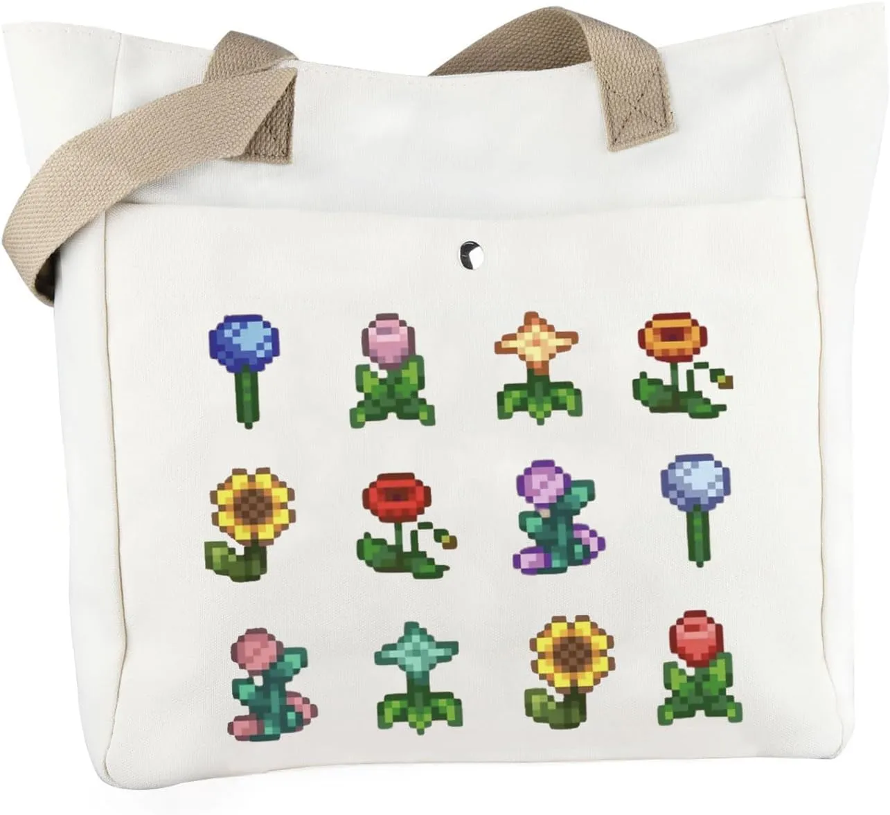 WCGXKO Valley Game Tote Bag - Country Adventure Farming Board Game Lover Gift