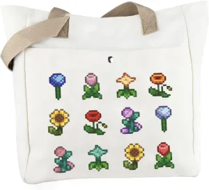 WCGXKO Valley Game Tote Bag - Country Adventure Farming Board Game Lover Gift