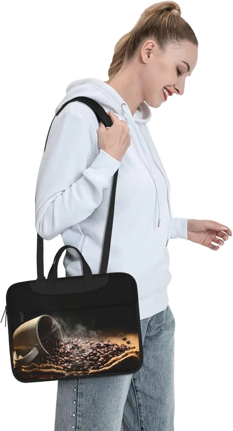 West Indian Manatees Laptop Bag Case,13/14/15.6 Inch Laptop Messenger Shoulder Bags Durable Computer Bags For Women Men