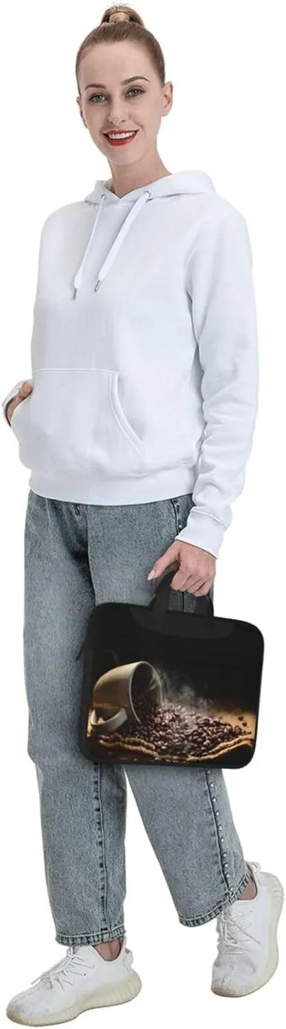 West Indian Manatees Laptop Bag Case,13/14/15.6 Inch Laptop Messenger Shoulder Bags Durable Computer Bags For Women Men