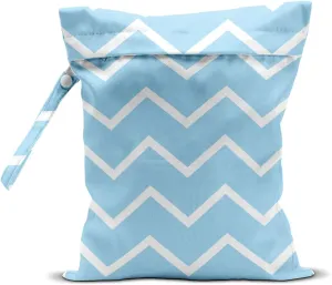 Wet Bag, Wet Dry Bag, Wet Bag for Swimsuit, Travel, Beach, Pool, Diapers, Dirty Yoga Gym Clothes, Makeup Bag, Waterproof Reusable Minimalist Aesthetic Line Art Geometric Decor