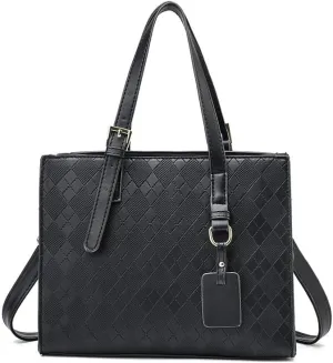 Women Crossbody Bags Pattern Zipper Metal Hardware Handbags Commuting Leather Shoulder Bag Cross-Body Bag Pu Leather