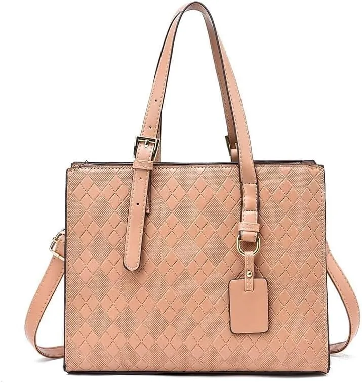 Women Crossbody Bags Pattern Zipper Metal Hardware Handbags Commuting Leather Shoulder Bag Cross-Body Bag Pu Leather