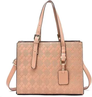 Women Crossbody Bags Pattern Zipper Metal Hardware Handbags Commuting Leather Shoulder Bag Cross-Body Bag Pu Leather