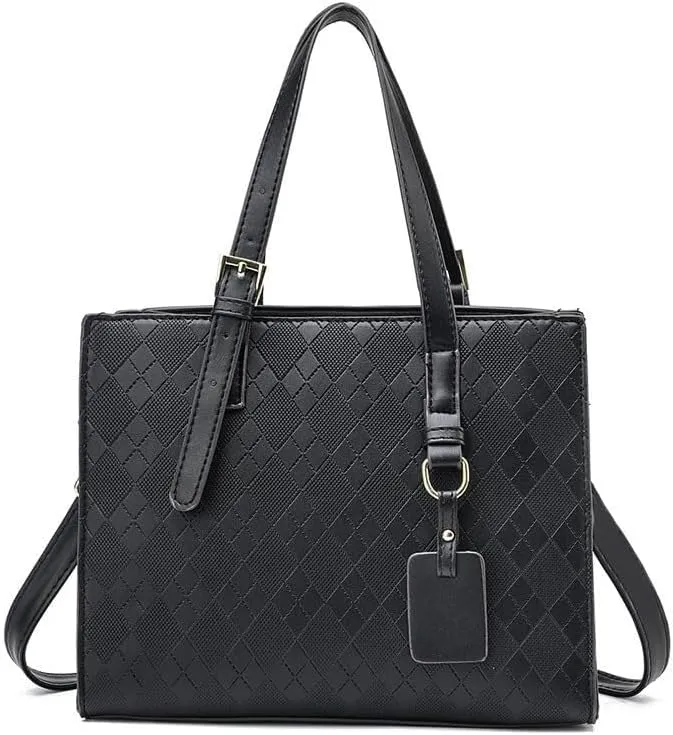 Women Crossbody Bags Pattern Zipper Metal Hardware Handbags Commuting Leather Shoulder Bag Cross-Body Bag Pu Leather