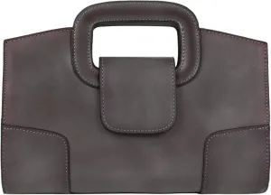 Women Flap Tote Top Handle Satchel Handbags PU Leather Clutch Purse Shoulder Bag
