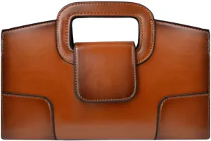 Women Flap Tote Top Handle Satchel Handbags PU Leather Clutch Purse Shoulder Bag