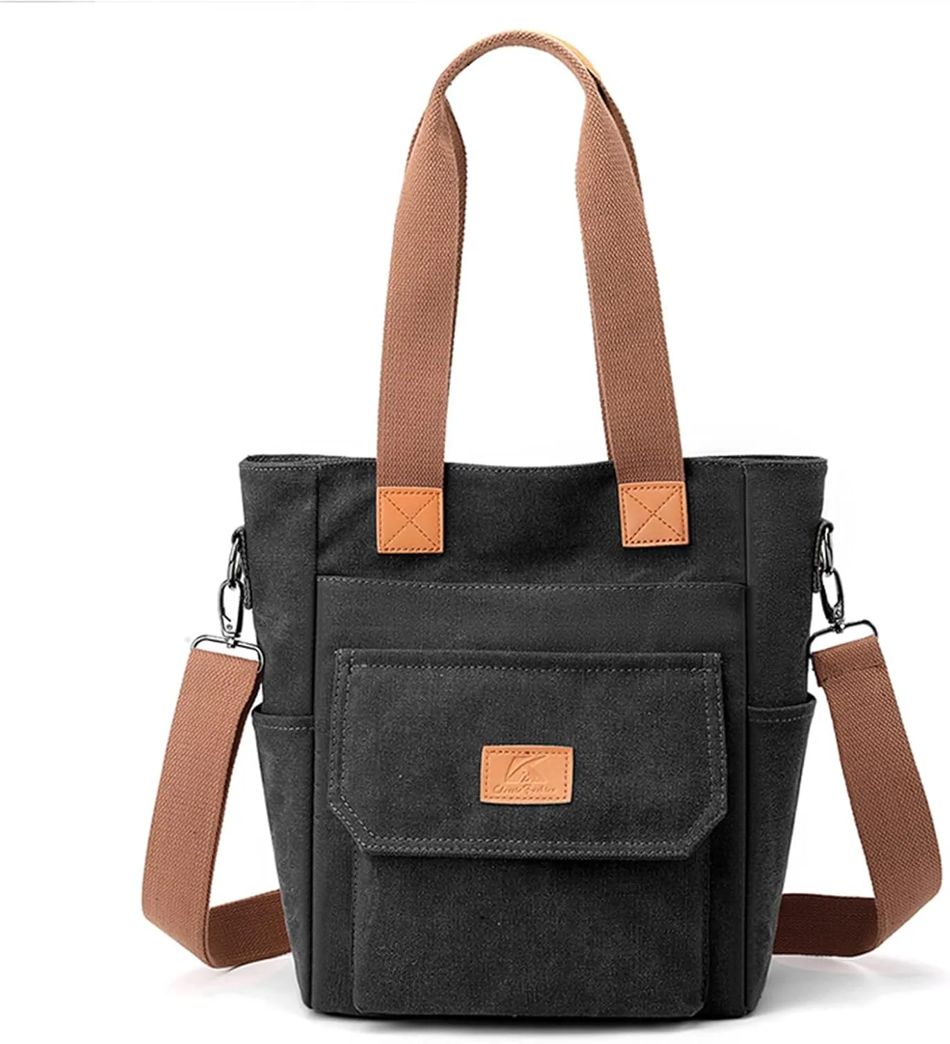 Women Handbag Canvas Shoulder Bag Casual Top Handle Bag