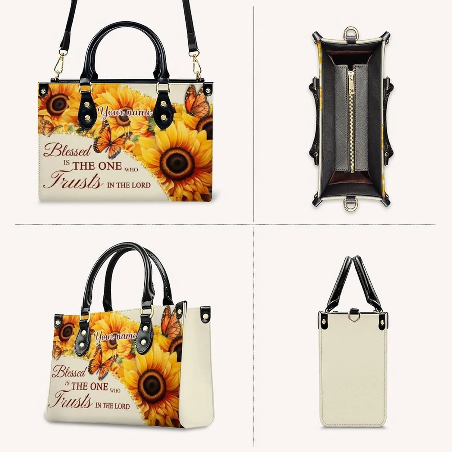 Women Handbag - Medium Top Handle Shoulder Bags - Tote Bag Gift for Women - PU Leather Handbags for Work, Travel