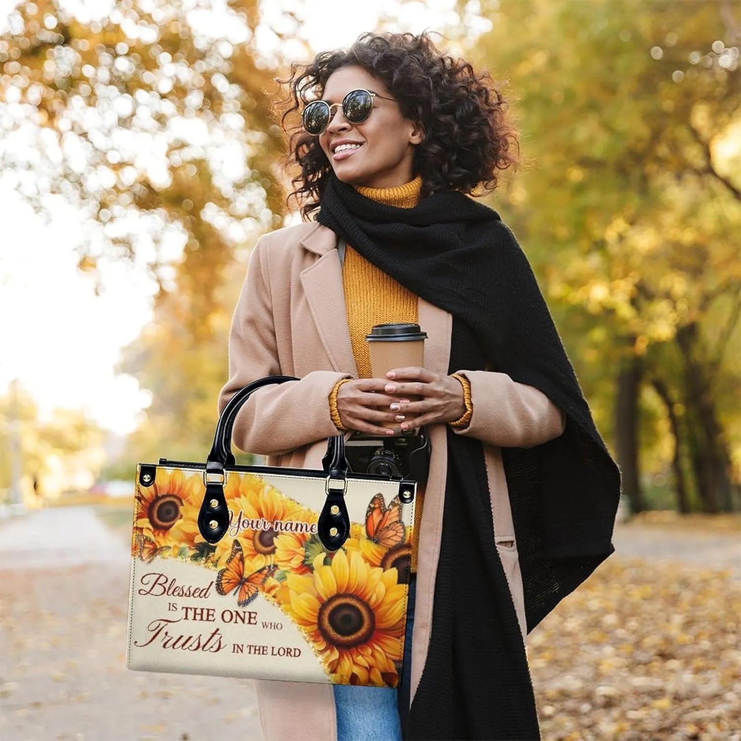 Women Handbag - Medium Top Handle Shoulder Bags - Tote Bag Gift for Women - PU Leather Handbags for Work, Travel