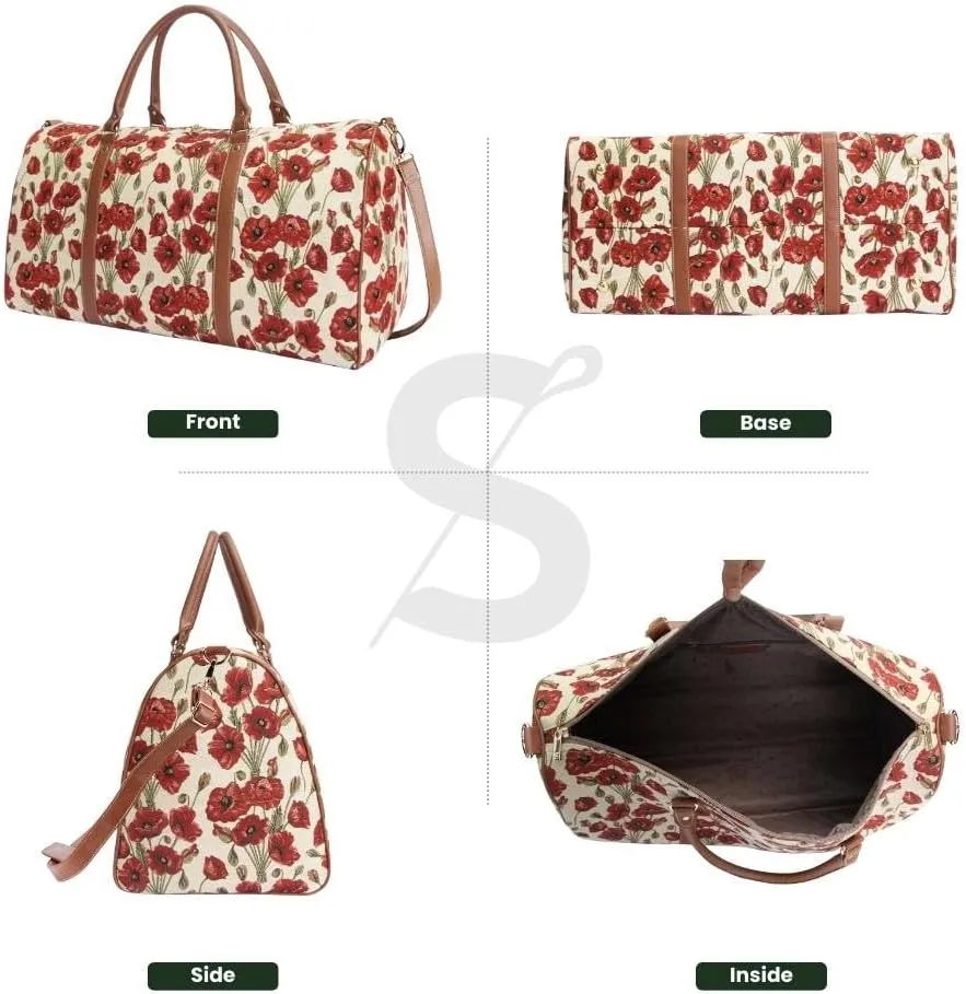 Women Large Duffel Bag, Ladies Carry-on Overnight Weekender, Womens Hand Luggage, Travel Bags for Teens & Girls