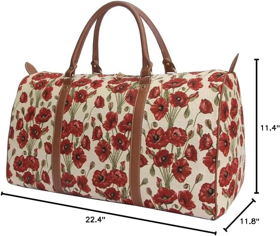 Women Large Duffel Bag, Ladies Carry-on Overnight Weekender, Womens Hand Luggage, Travel Bags for Teens & Girls