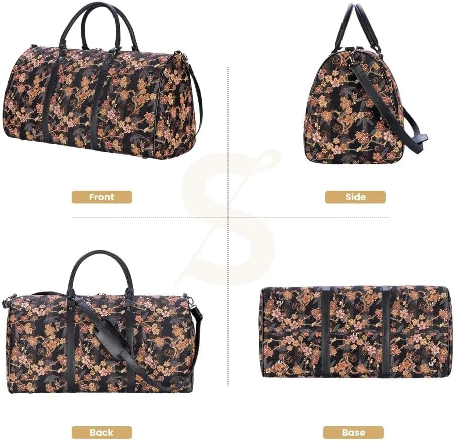 Women Large Duffel Bag, Ladies Carry-on Overnight Weekender, Womens Hand Luggage, Travel Bags for Teens & Girls