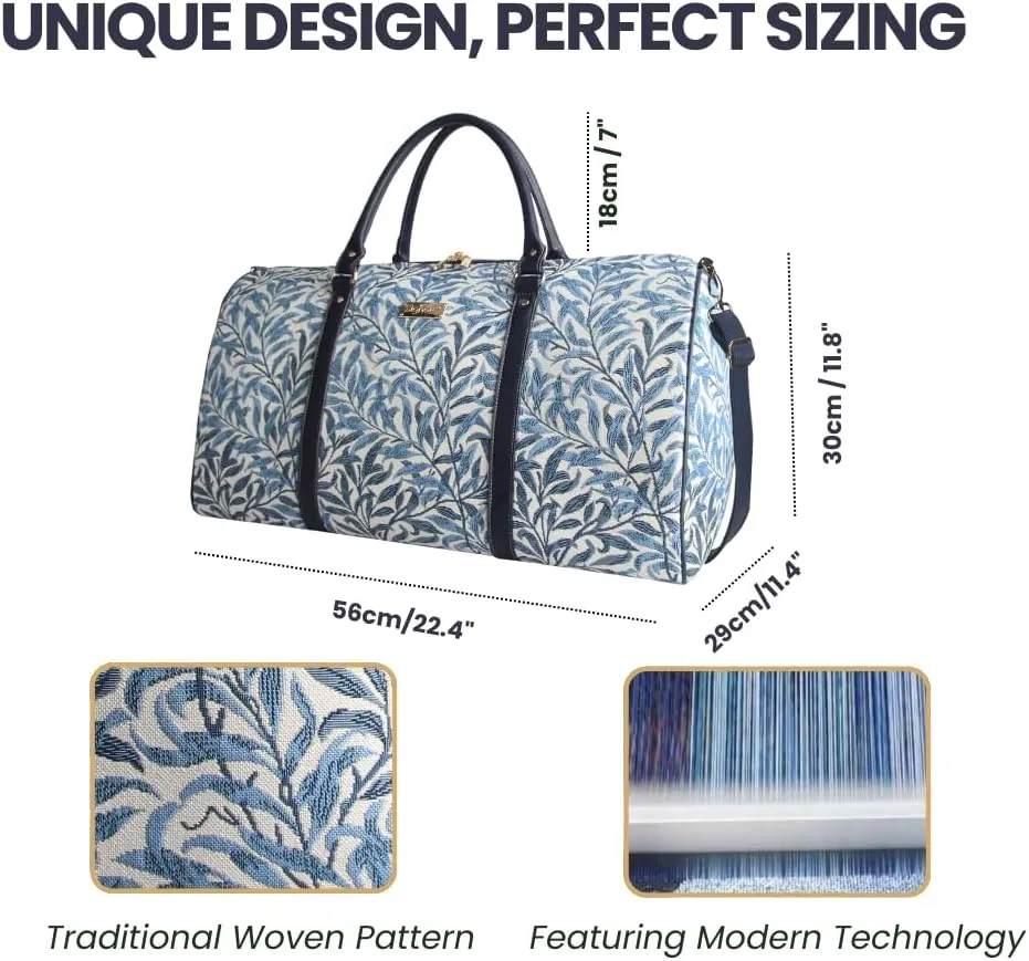 Women Large Duffel Bag, Ladies Carry-on Overnight Weekender, Womens Hand Luggage, Travel Bags for Teens & Girls